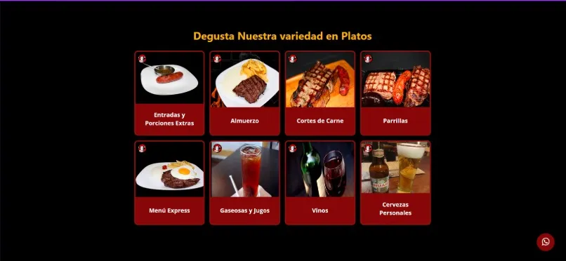 Imagen La Vaca Menu